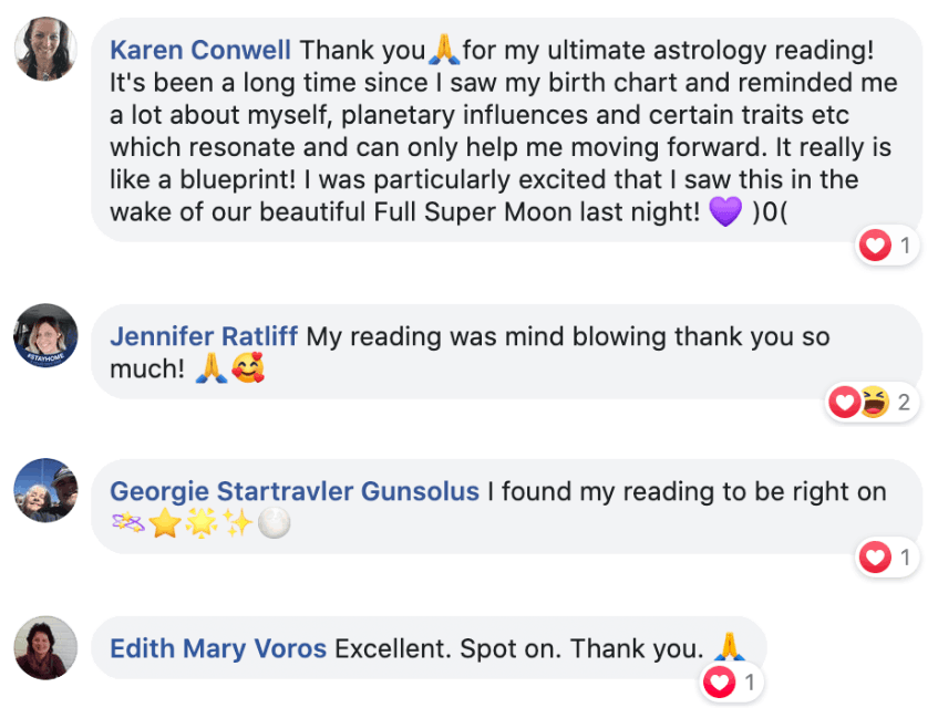 Moon Reading Reviews